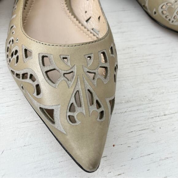 Jean-Michel Cazabat Nabila pointed toe flats size 39 - Picture 4 of 15